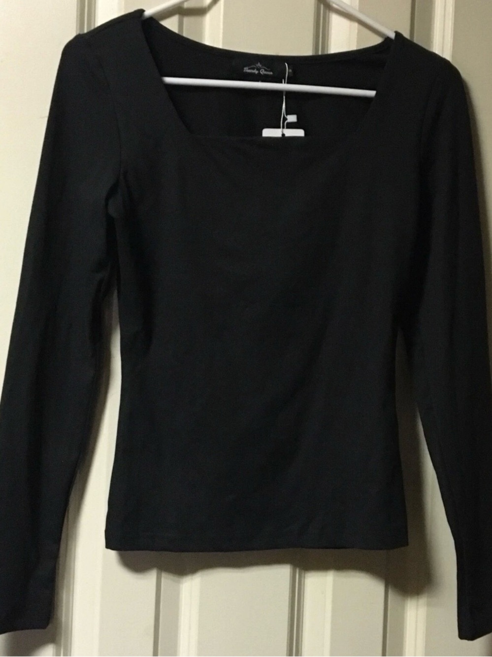 New ~ With Tags ~ Trendy Queen ~ Women’s ~ Top ~ Small ~ Black ~ Blouse ~ NWT